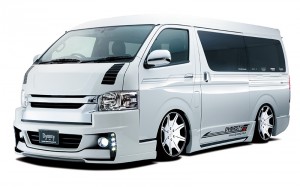 EXIST HIACE4 WIDE 4連LED DAYLIGHT